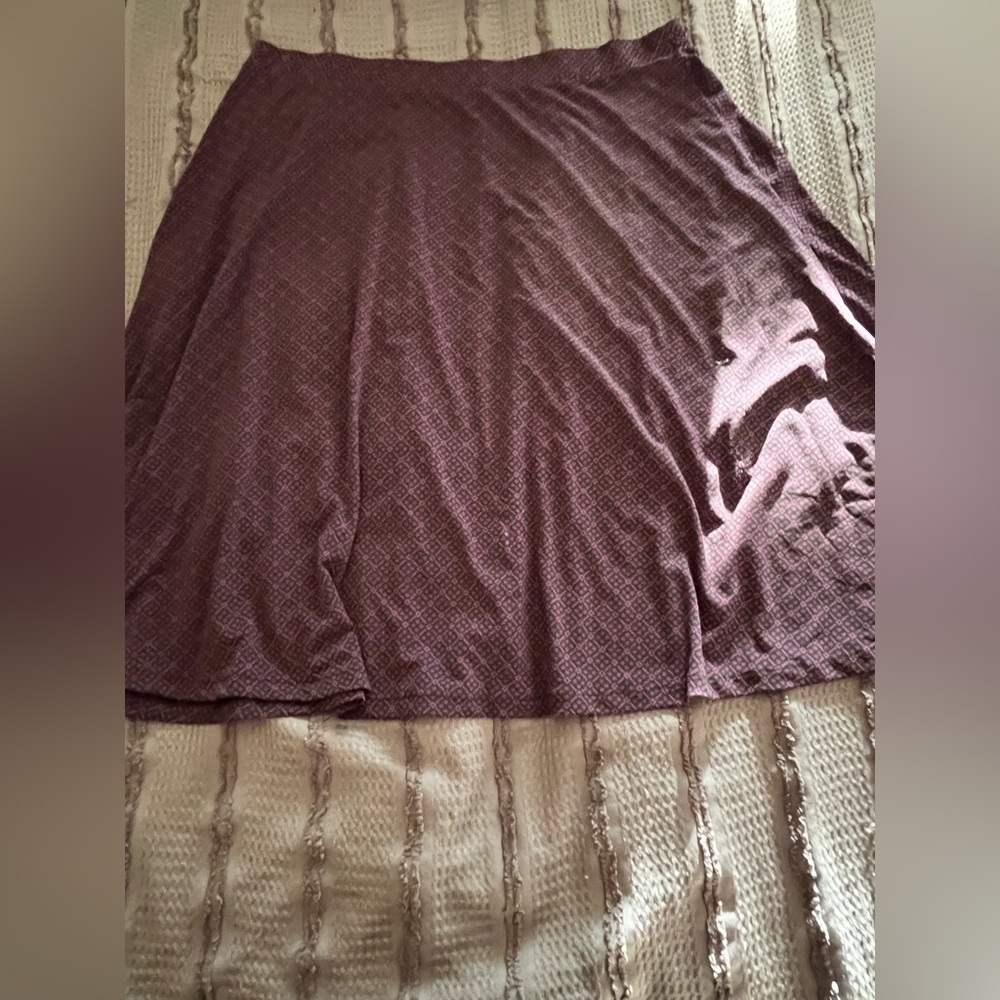 Elegant Purple Women's Skirt